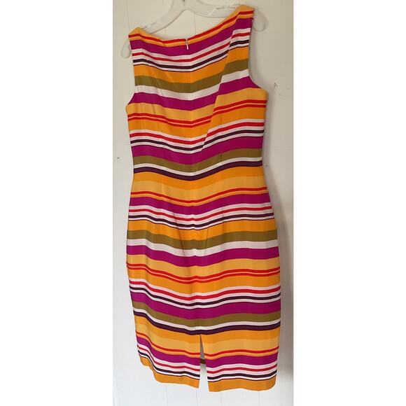 Maggy London SILK Sleeveless Dress Size 12 - Picture 7 of 9